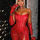 Paint the Town Red Dress - Red *Pre- Order*