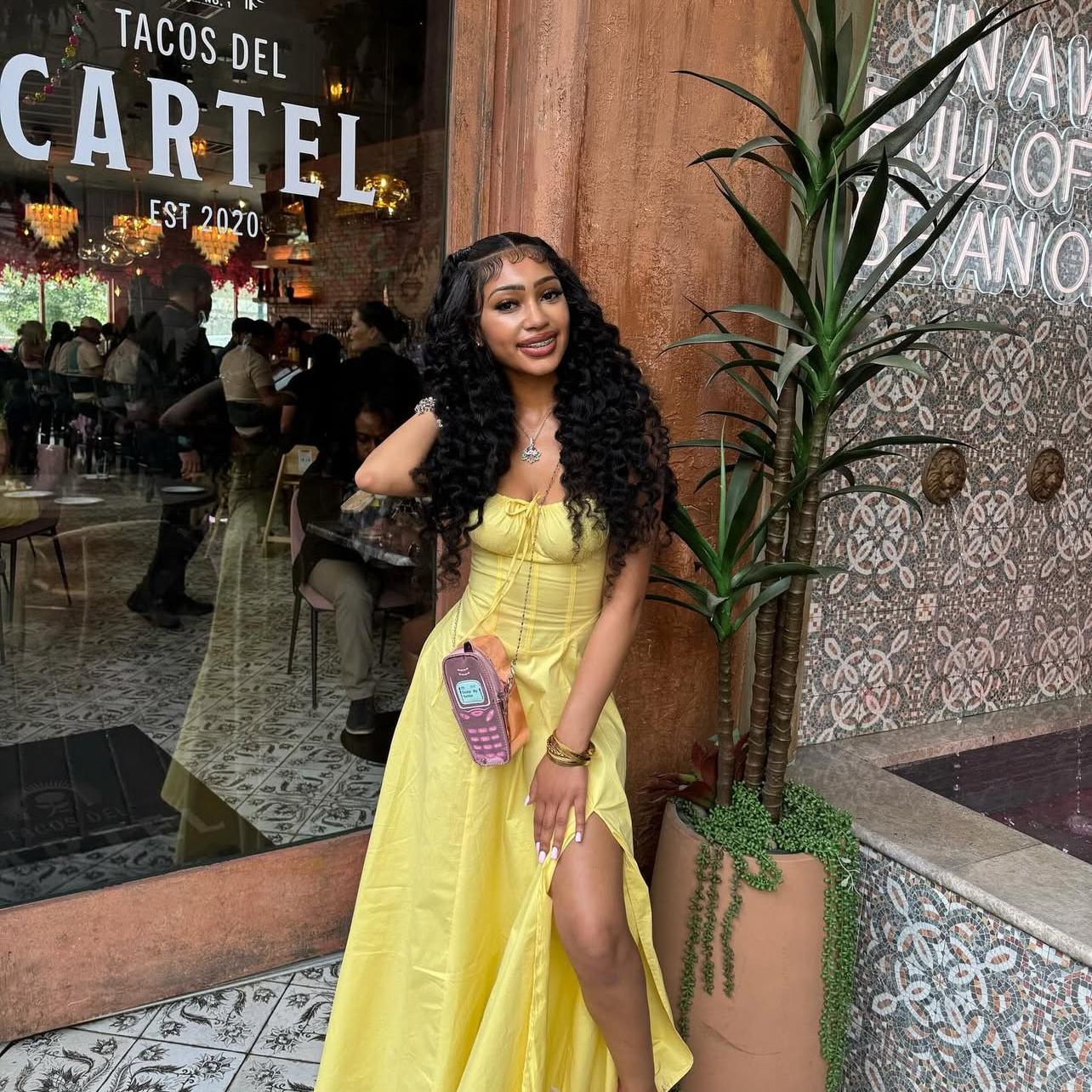 Notice Me Dress - Yellow