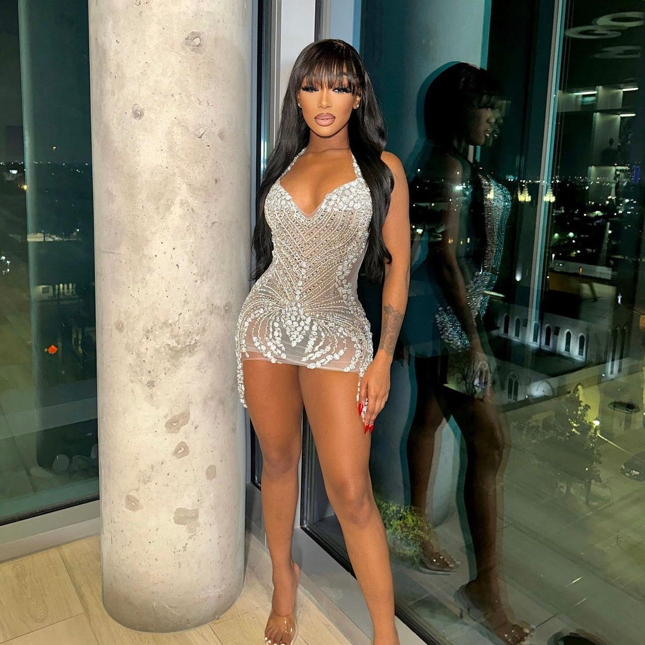 Mirror Dress - Clear