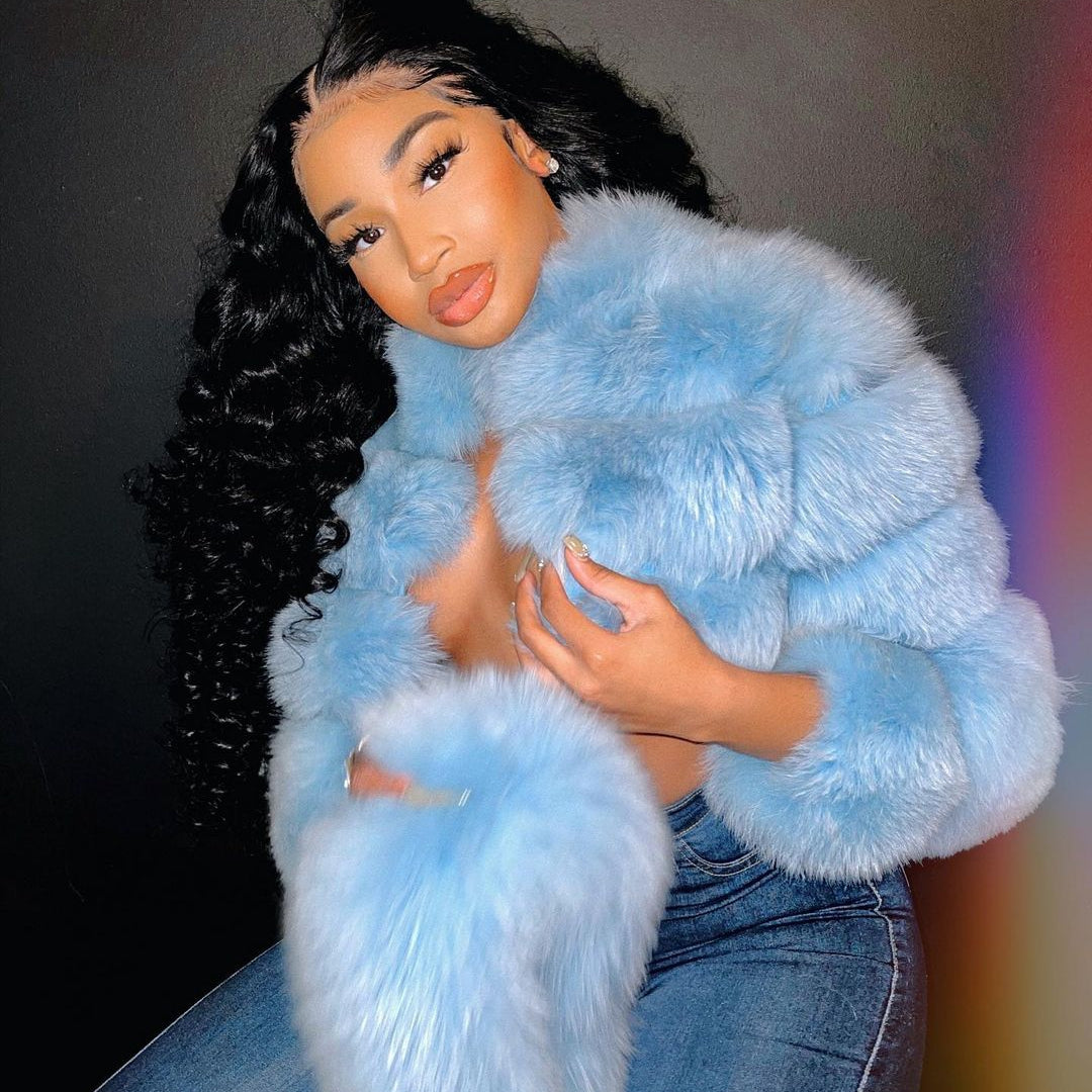All Fur You Coat - Sky Blue