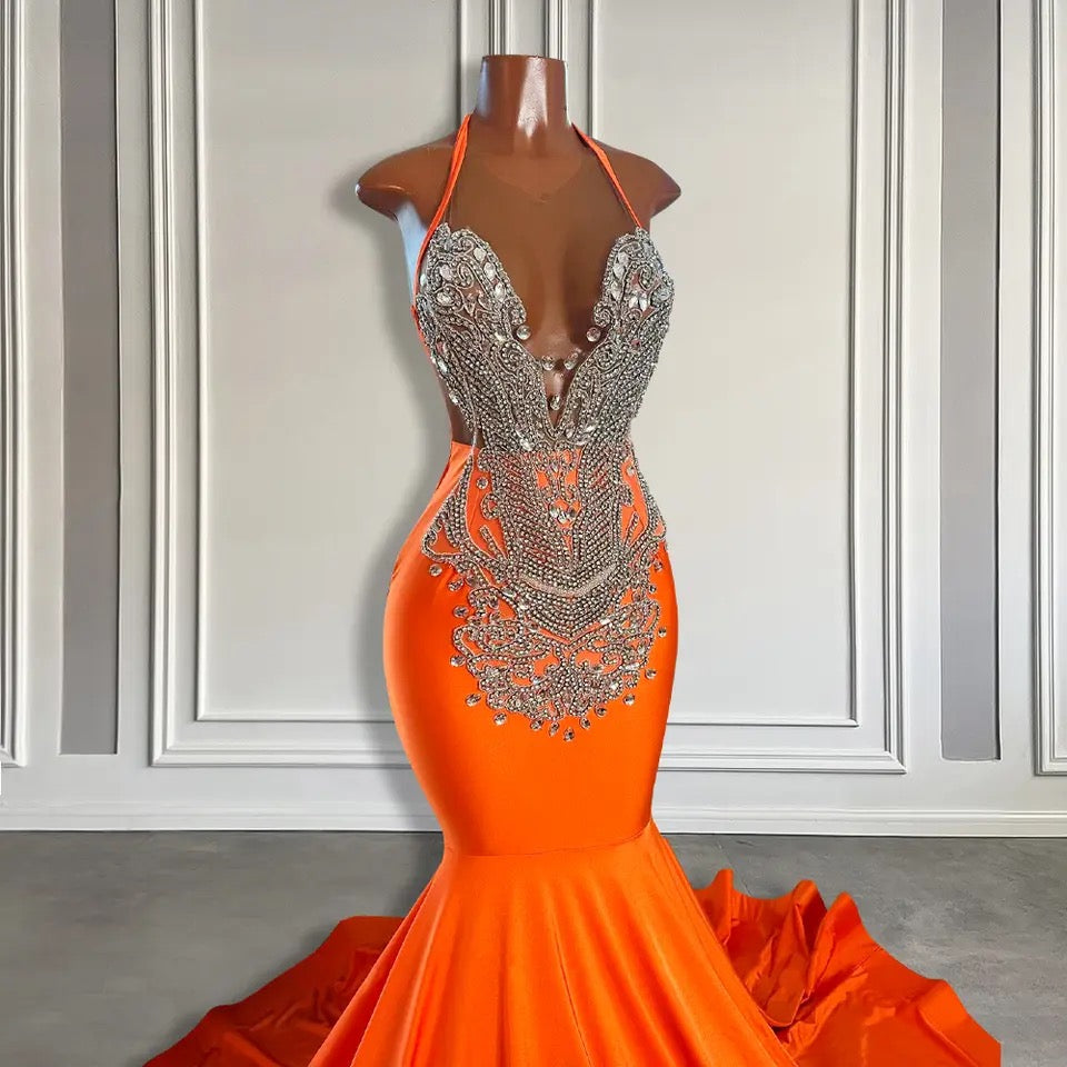 I’m There Dress - Orange *Pre- Order*