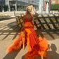 Pose Dress - Orange *Pre- Order*