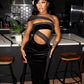 Love Language Dress - Black