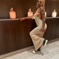 Worth It Dress - Beige