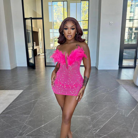 Dangerous Women Dress - Pink