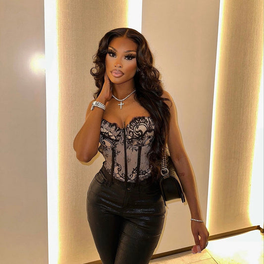 Dru Hill Top - Black