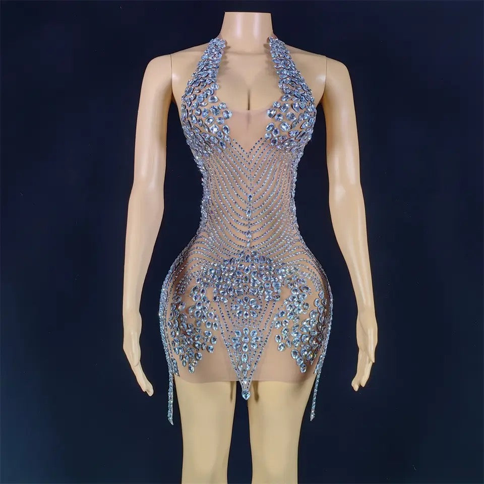 In Ha Mood Dress - Clear