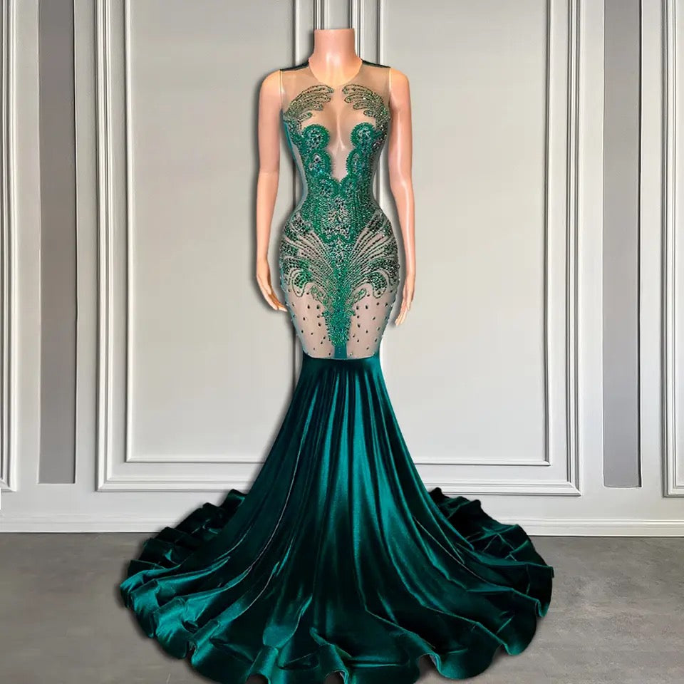 Stay the Night Dress - Green *Pre- Order*