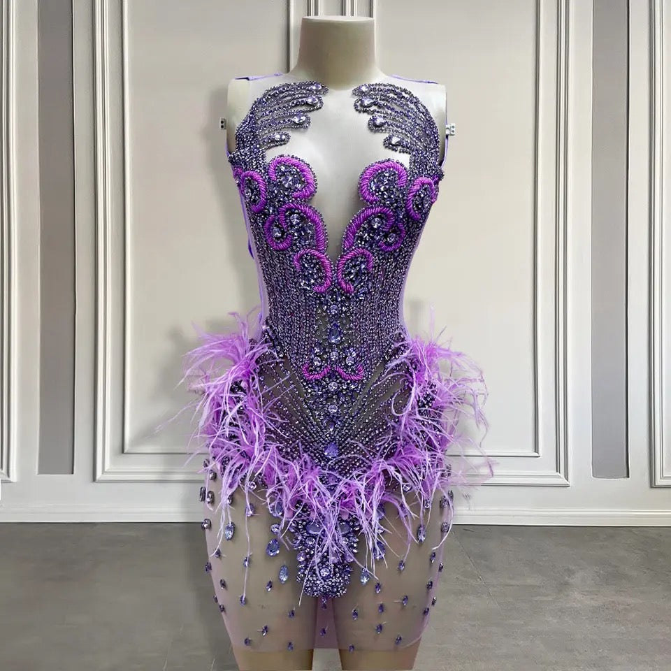 Poison Ivy Dress - Purple *Pre- Order*