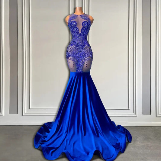 Stay the Night Dress - Blue *Pre- Order*
