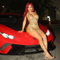 24K Magic Dress - Gold