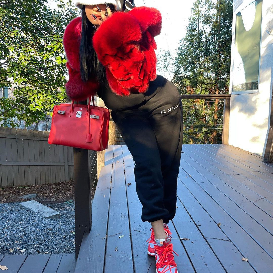 All Fur You Coat - Cherry Red