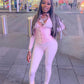 L’amour Jumpsuit Corsets - Pink