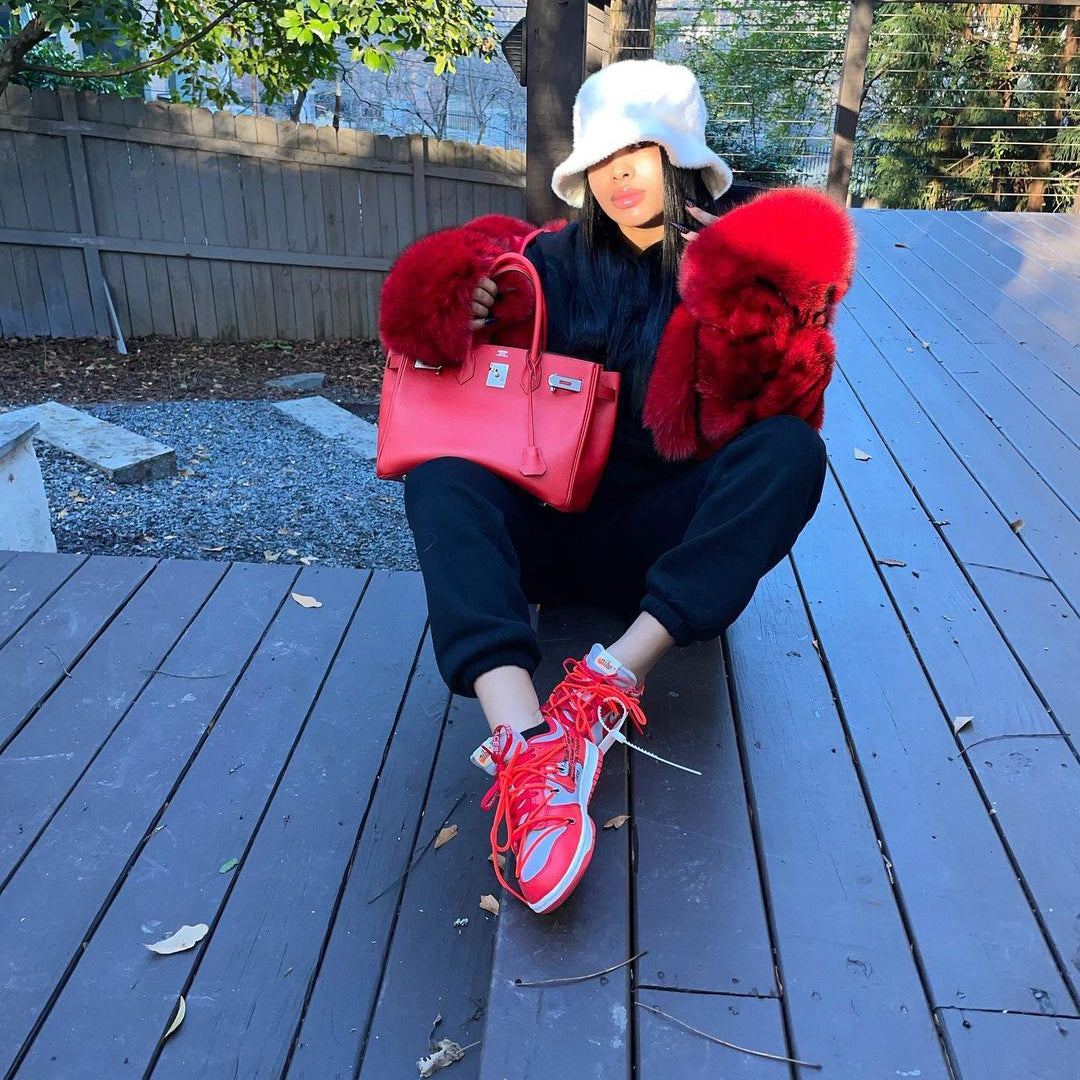 All Fur You Coat - Cherry Red