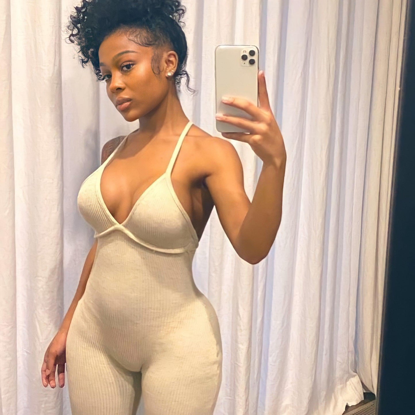 FeFe Jumpsuit - Beige