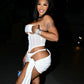 Stunnin Dress - White