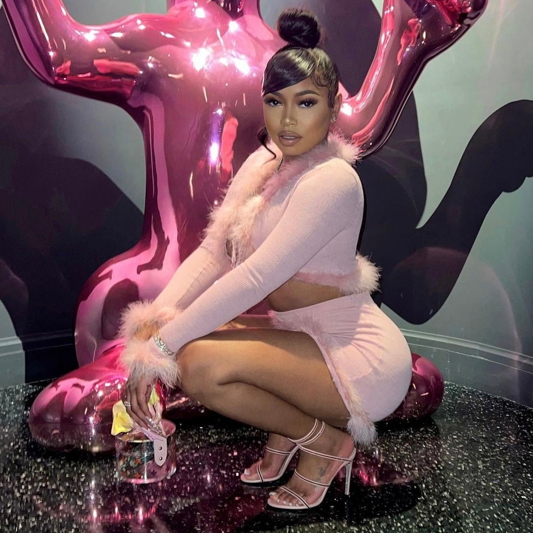 Focus On Me Set - Light Pink