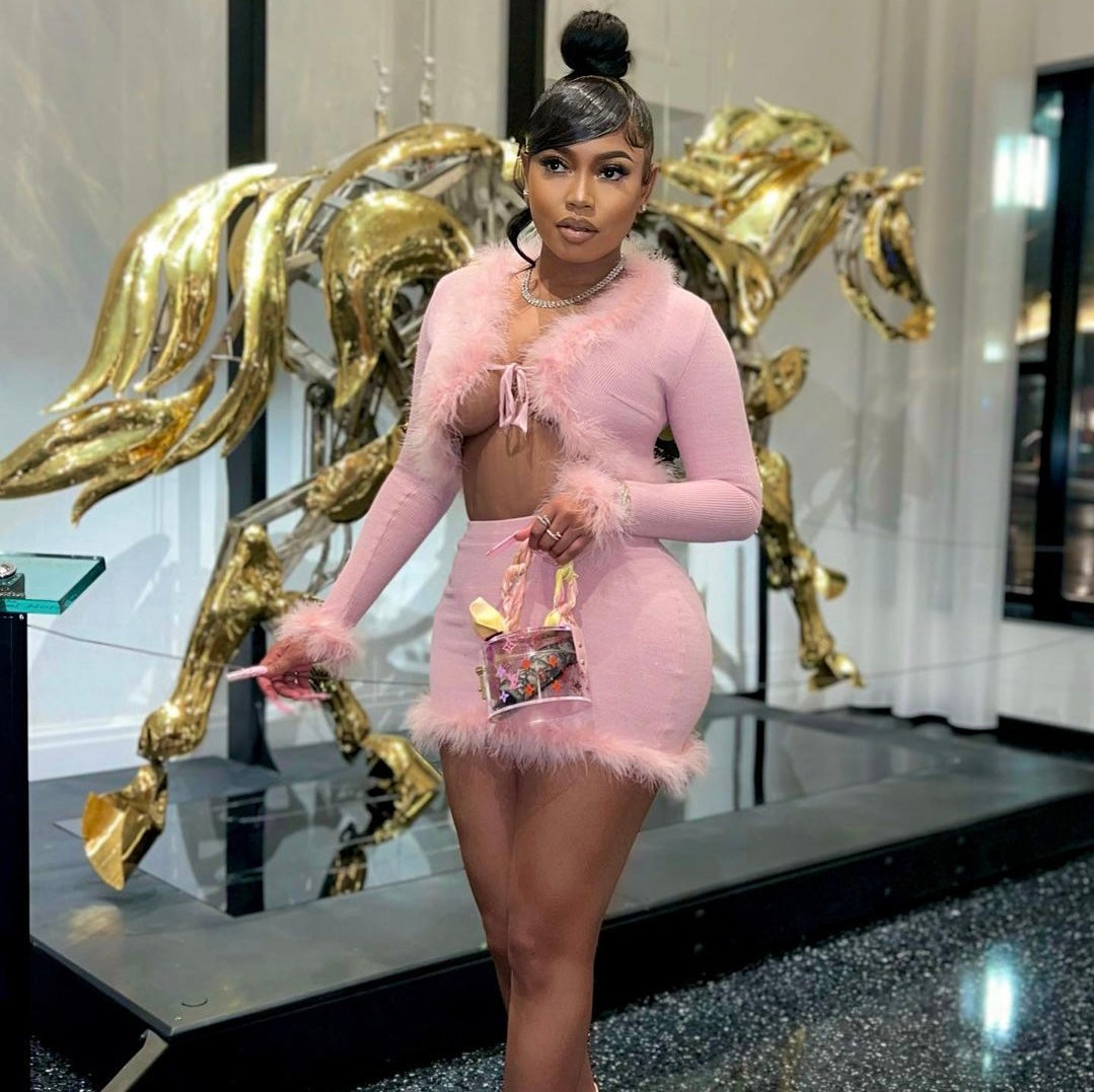 Focus On Me Set - Light Pink