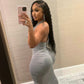 Super Freaky Dress - Grey